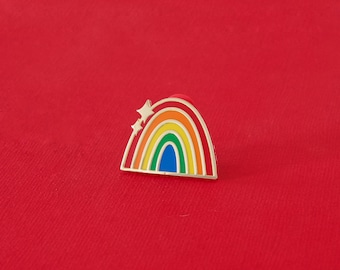 Traditional Rainbow Enamel Pin