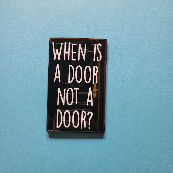 When is A Door Not A Door | Teen Wolf Enamel Pins | Kickstarter | Stiles Stilinski | Derek Hale | Scott McCall | Allison Argent | MTV | Void