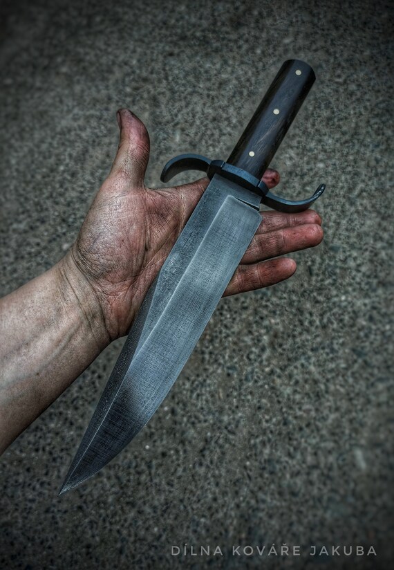 Large Bowie Knife Etsy