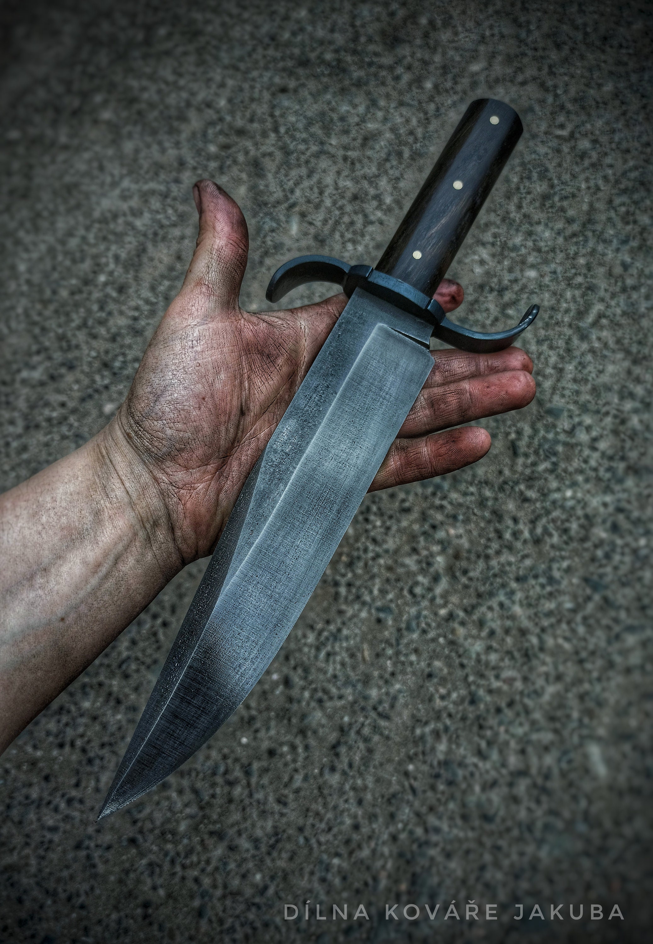 Large Bowie Knife Etsy