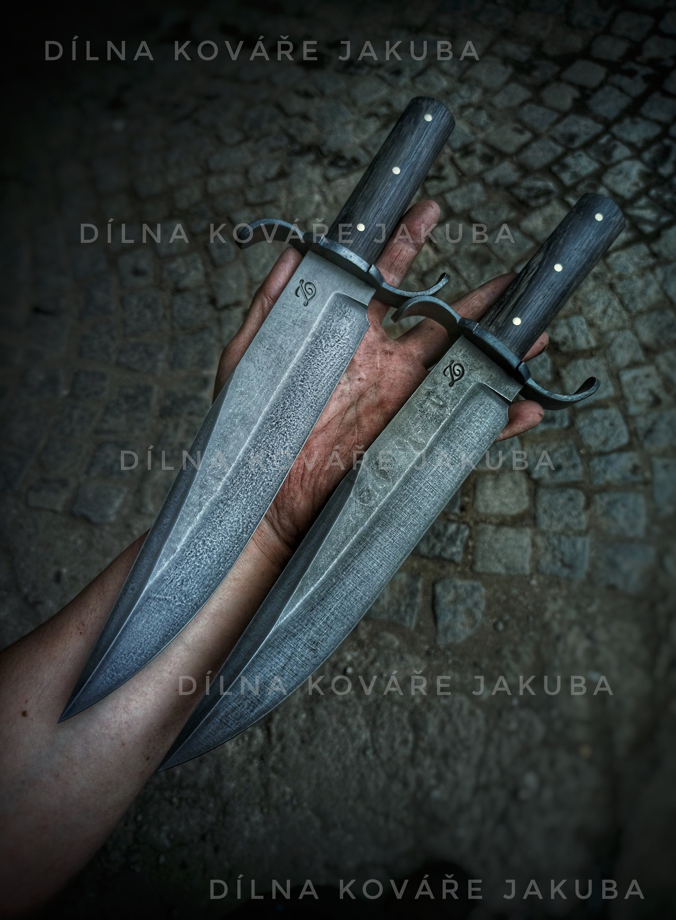 Large Bowie Style Kitchen Knife - Etsy