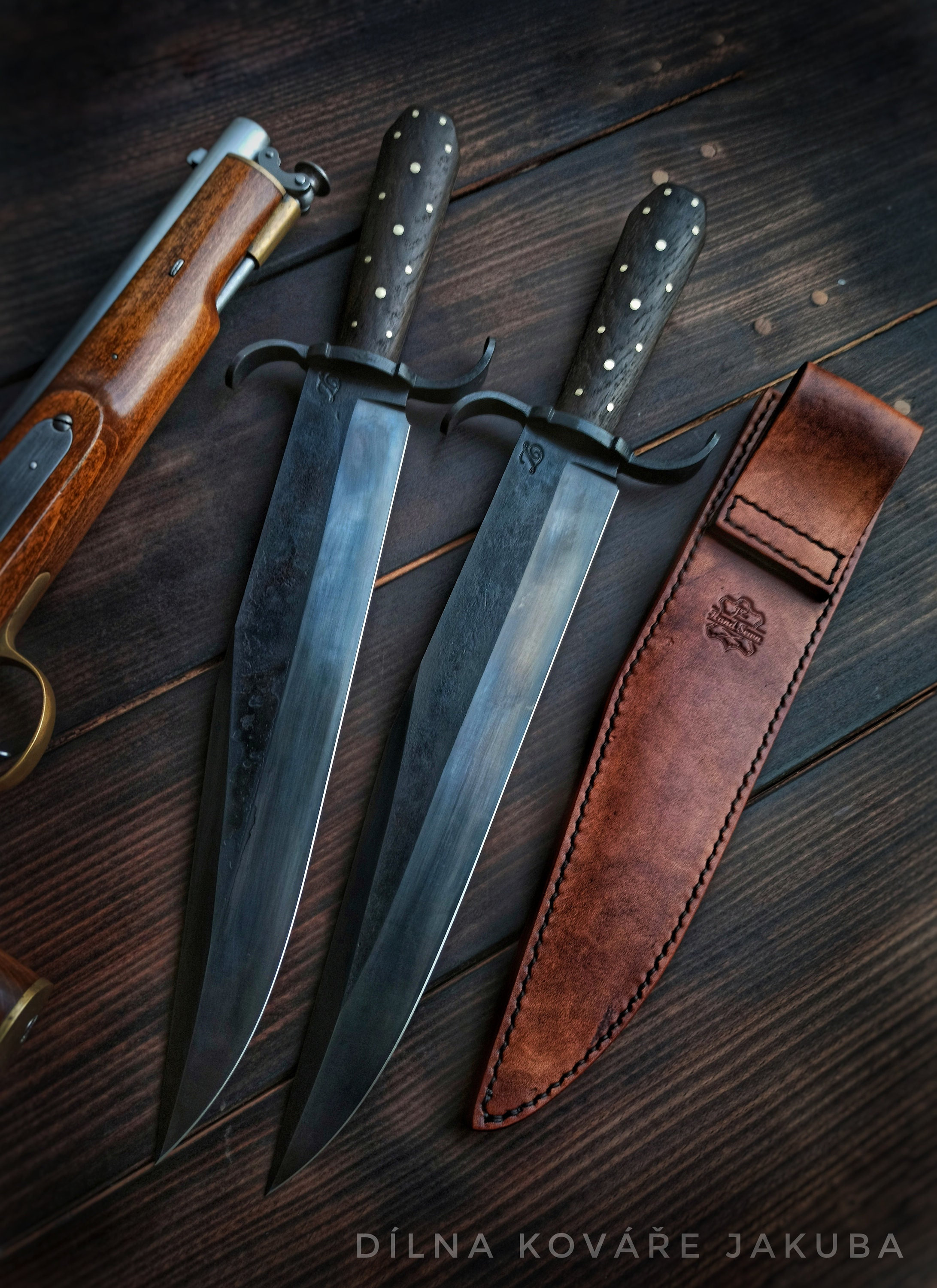 Coffin Handle Bowie Etsy Coffin Handle Bowie Etsy