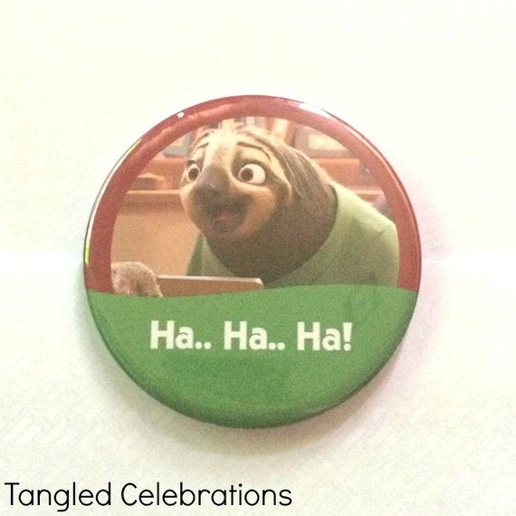 Zootopia Zootropolis Flash the Sloth ha.. Ha.. Ha | Etsy