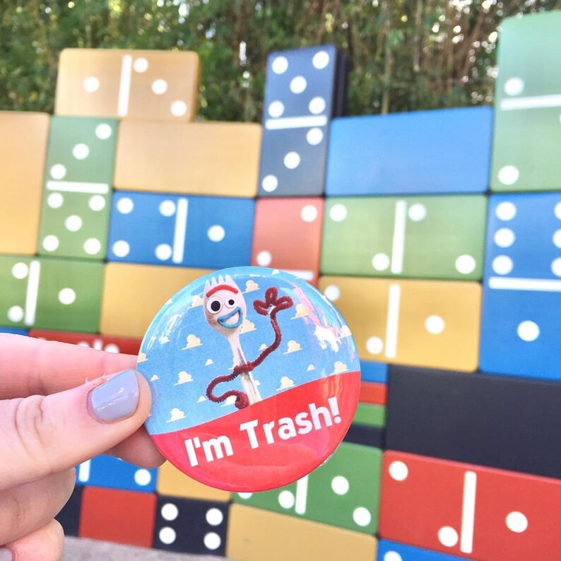 Disney Pixar Toy Story 4 Forky i'm Trash - Etsy