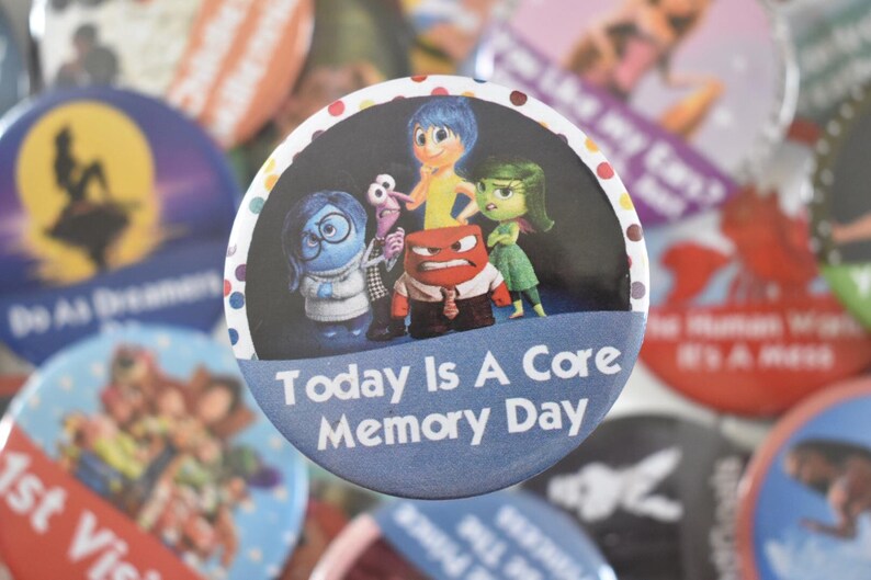 Disney Pixar Inside Out Today Is A Core Memory Day Etsy