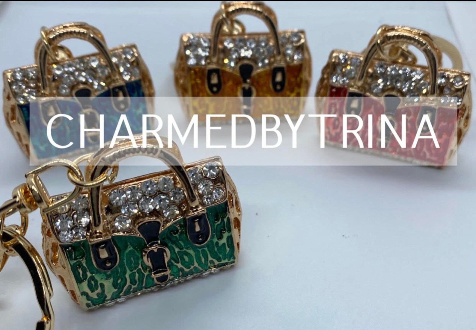 Purse Keychain Charms Etsy