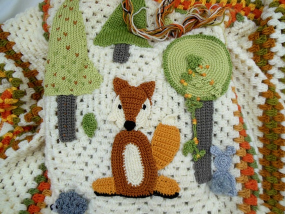 personalised crochet blanket