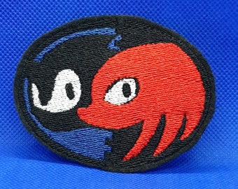 Sonic The Hedgehog / Sonic & Knuckles - Sonic and Knuckles Crest Iron-On Patch