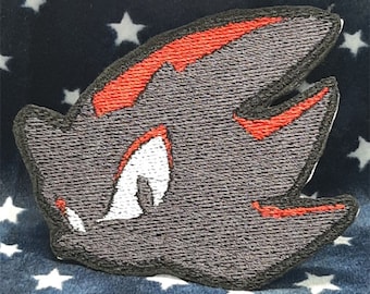 Sonic The Hedgehog - Shadow Silhouette Iron-On Patch