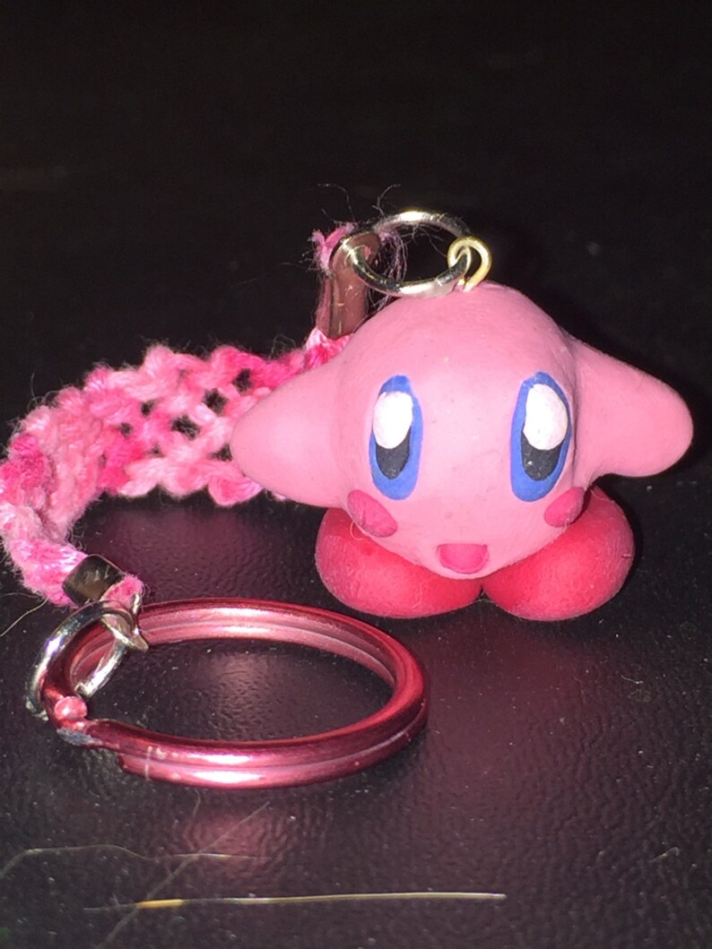 Nintendo Kirby Keychain Etsy