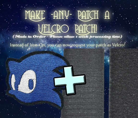 Convert Iron-On Patches to Velcro!