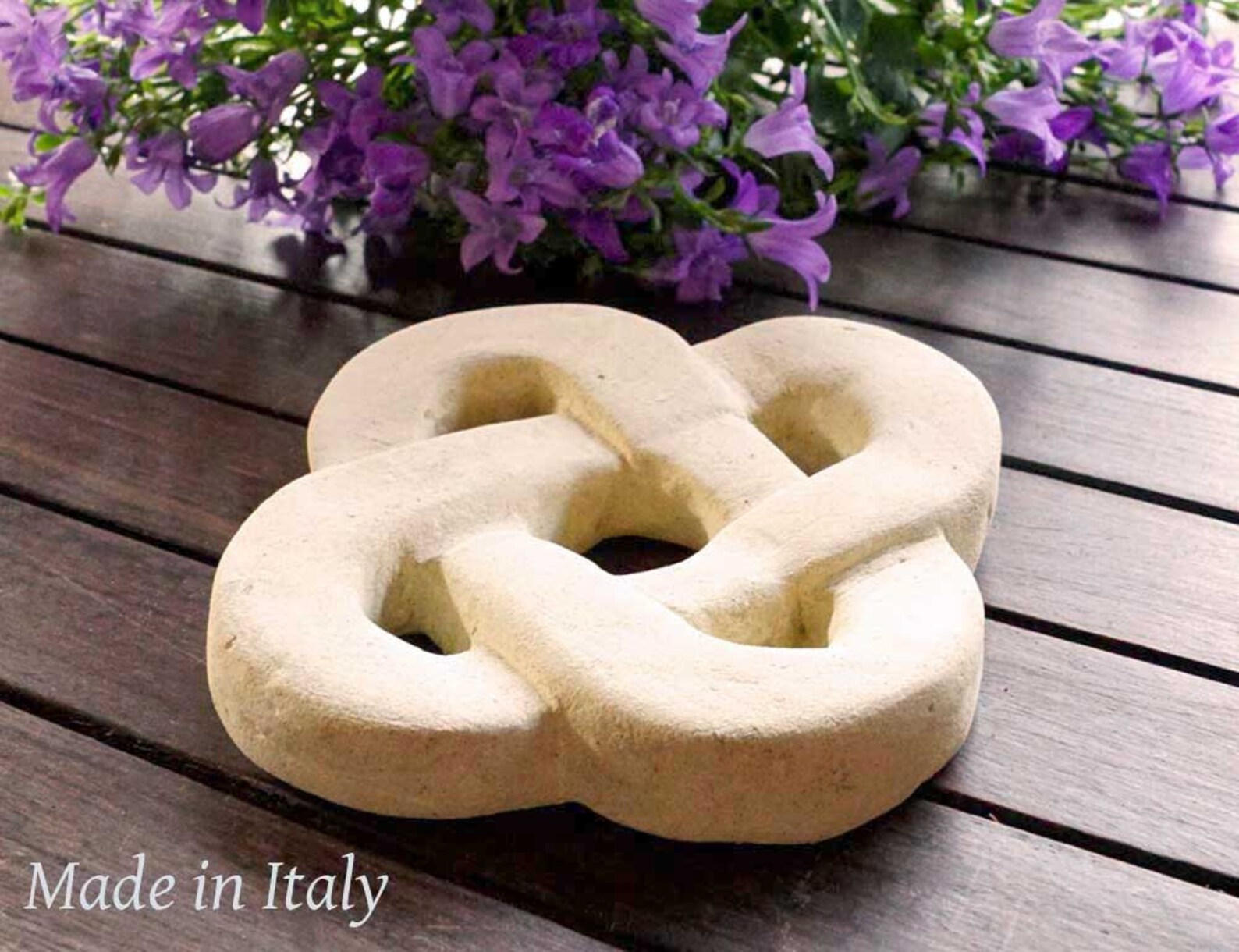 Nudo de Salomón símbolo medieval tallado en piedra por Etsy