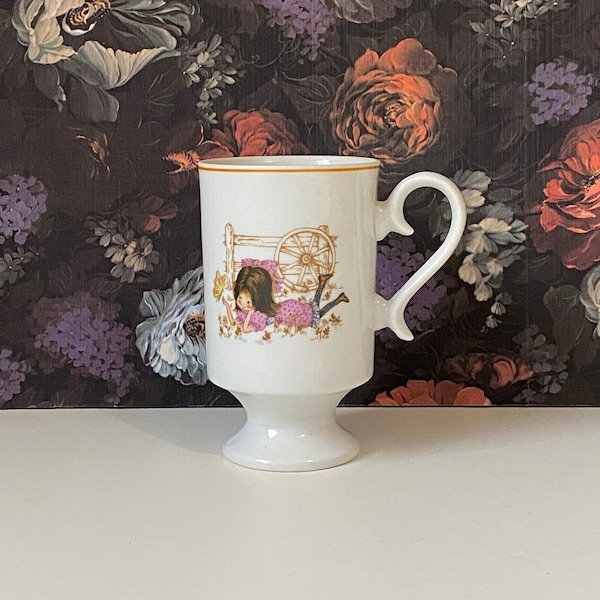 tasse miss petticoat, dinette miss petticoat, dinette enfant vintage, miss petticoat vintage, dinette porcelaine vintage, dinette