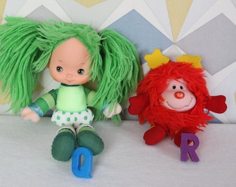 rainbowbrite doll, romeo plush, romeo rainbowbrite plush, vintage plush, vintage rainbowbrite