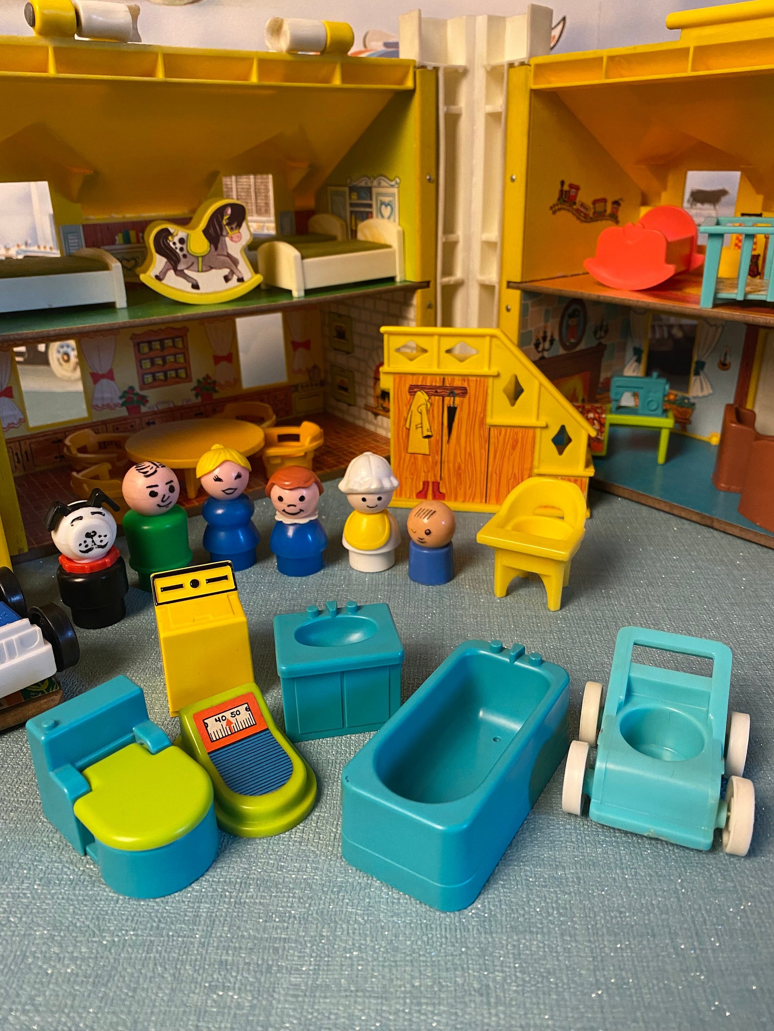 Play Family House Fisher Price Fisher Price House Fisher Etsy