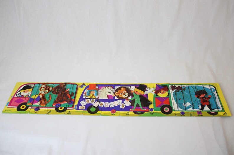 Puzzle fernand nathan vintage, puzzle big pieces, puzzle train, Puzzle fernand nathan vintage, puzzle big pieces, puzzle train,