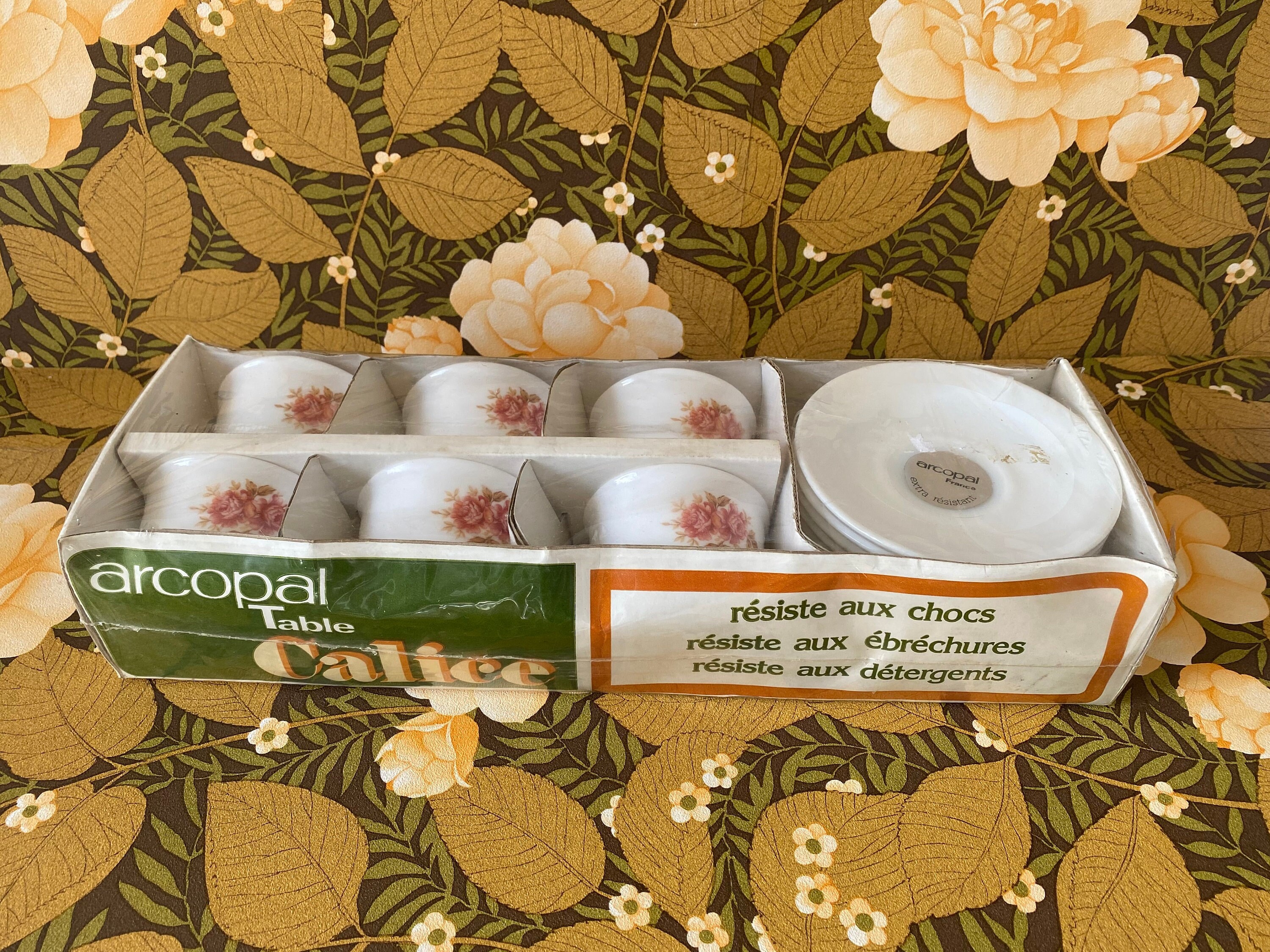 Coffret Tasses Arcopal , Ensemble 12 Pièces Arcopal