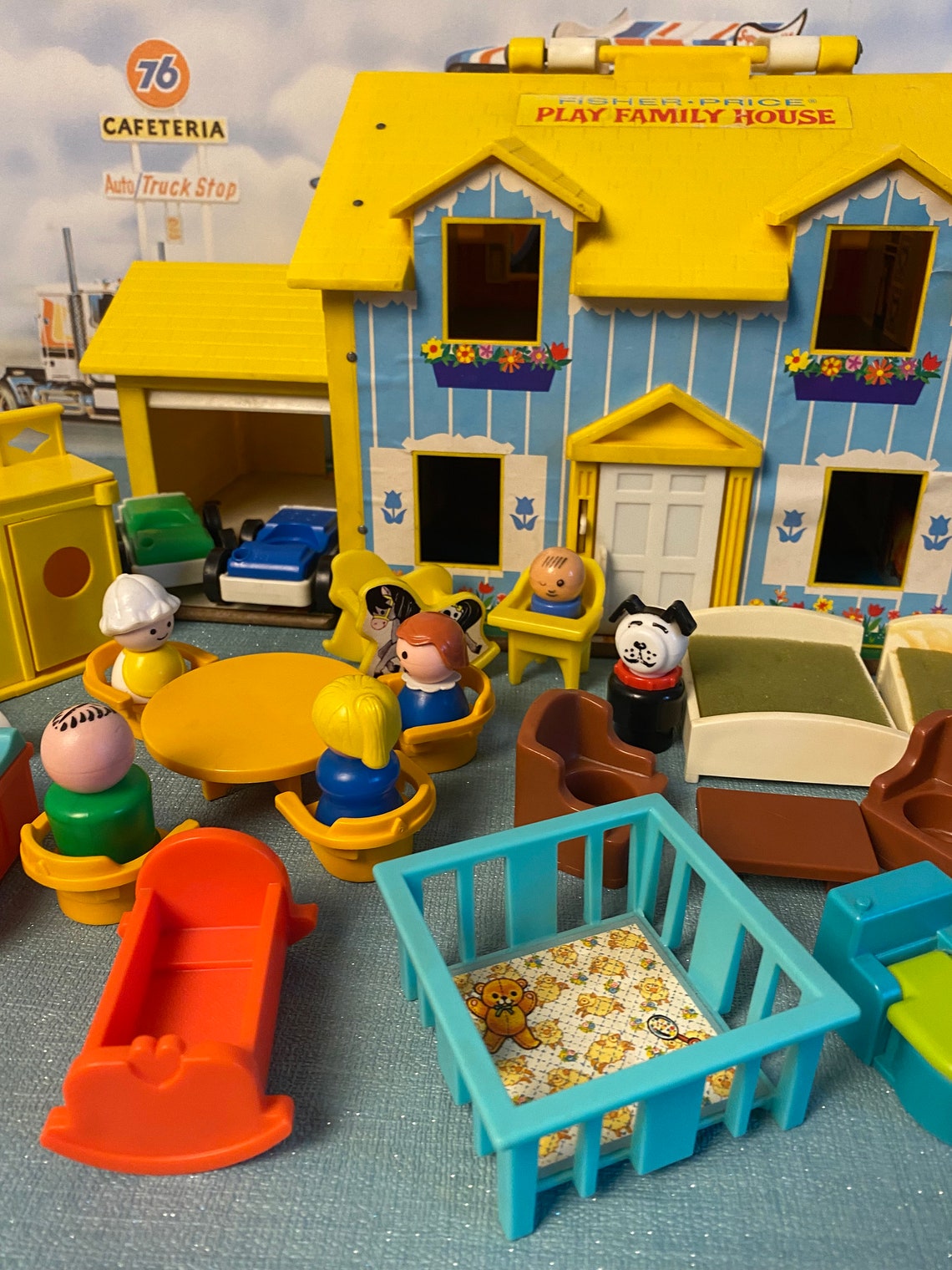 Play Family House Fisher Price Fisher Price House Fisher Etsy