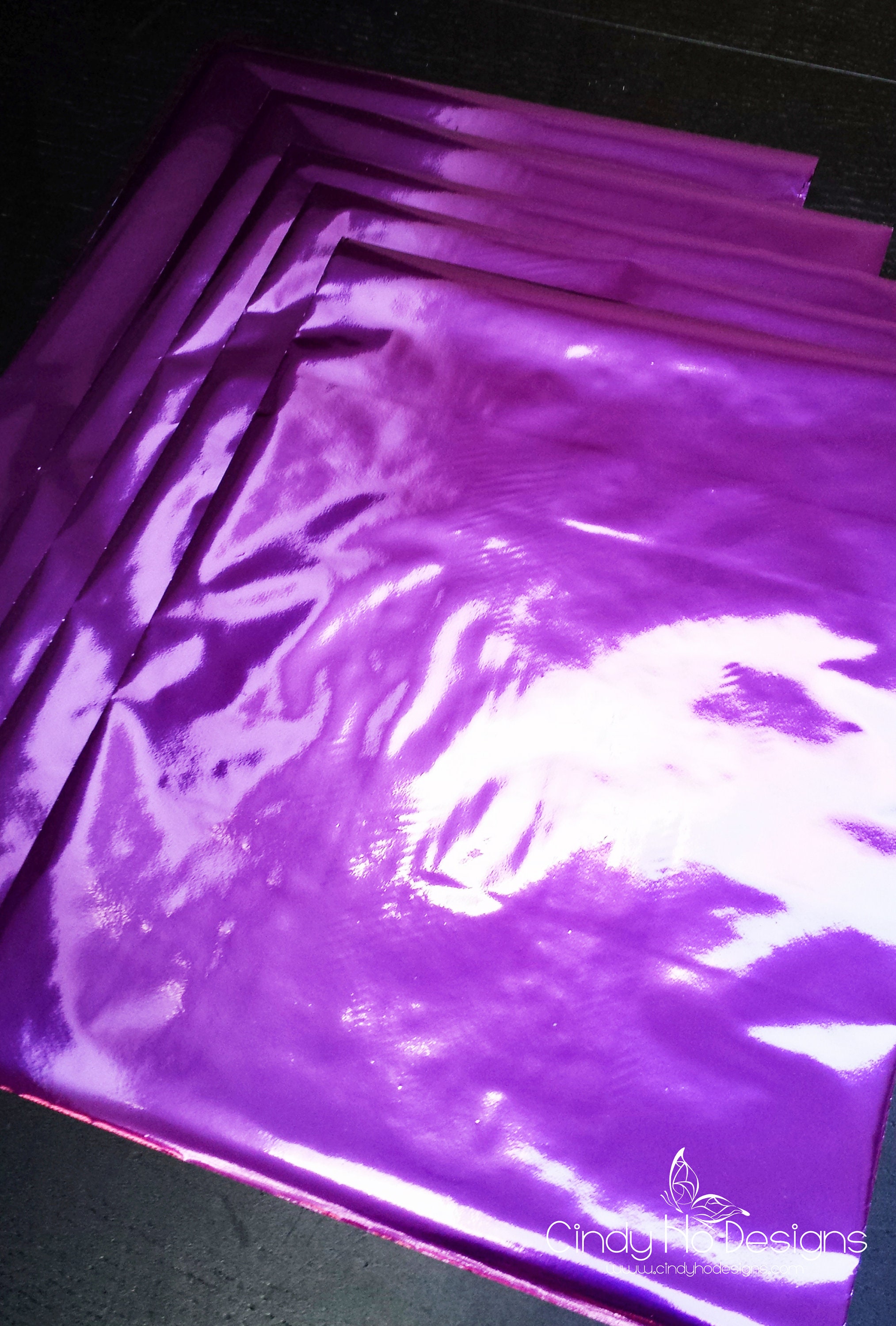 Dark Purple Heat Toner Laser Foil 8 X 10 Inches Toner Transfer