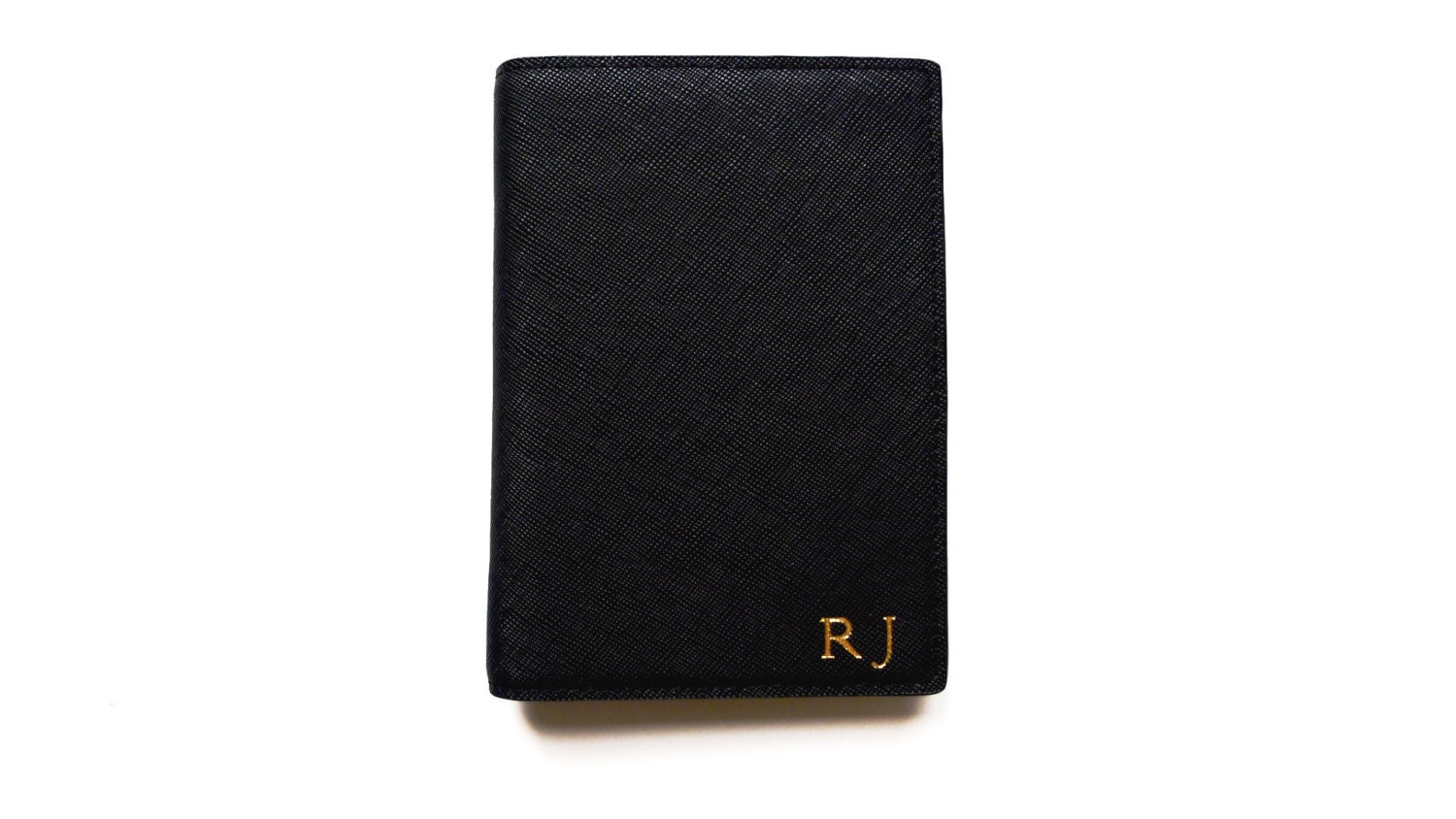 Black passport holder Personalised Large Font Etsy