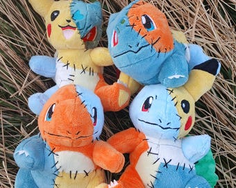 Frankenmon-hand made plush toy