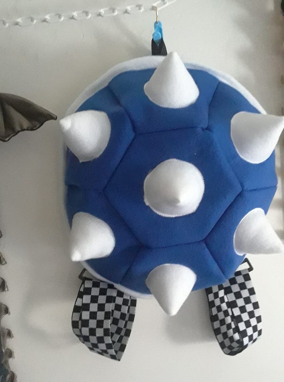 blue shell backpack