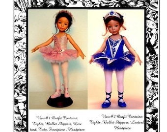 Tina Ballerina Outfits for 12" Doll