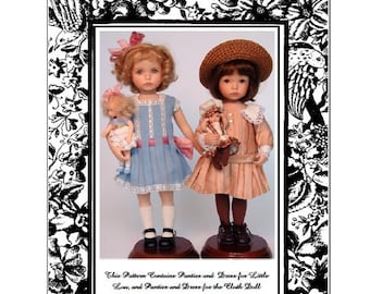 10" Little Lou with Cloth Doll and Variation