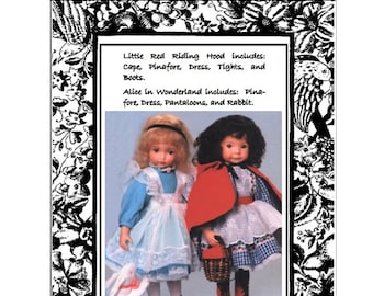 10" Alice In Wonderland & Little Red Riding Hood