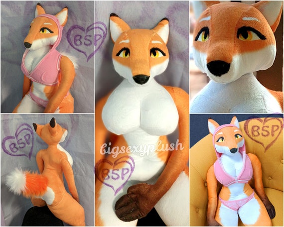 dog man plush toy