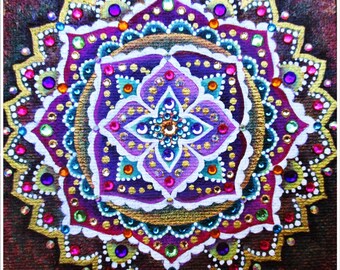 I Love It Mandala / The Sparkling~Mandalas Collection by Radka SoulArt