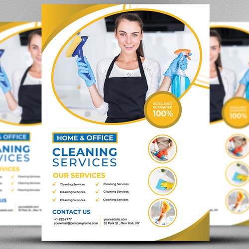EDITABLE Cleaning Services Flyers Template Printable Etsy Canada EDITABLE Cleaning Services Flyers Template Printable Etsy Canada