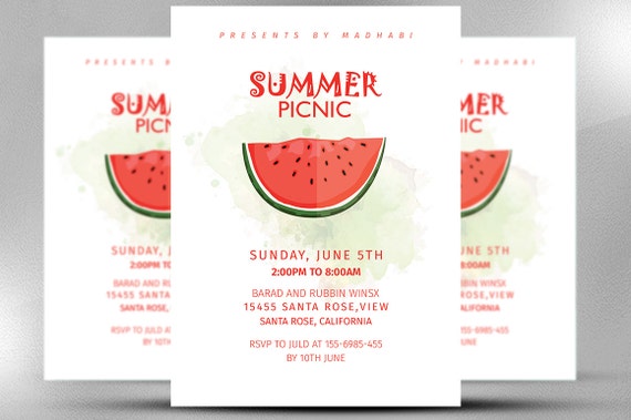 Picnic Invitation Ideas 9