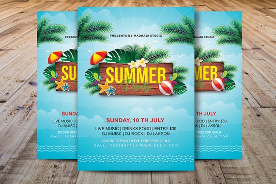 Free Event Flyer Templates Word