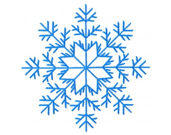 Christmas Embroidery Design - Winter Snowflake Embroidery Design - Winter Embroidery Design - Christmas Snowflake Embroidery Design