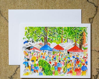 The Grove, Ole Miss, Oxford MS, note cards, thank you cards, greeting cards, blank cards, gifts under 20, stocking stuffers, gifts for her