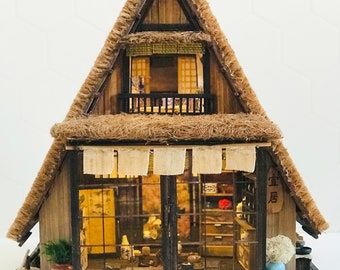 Simon J. Japanese miniature Gassho house