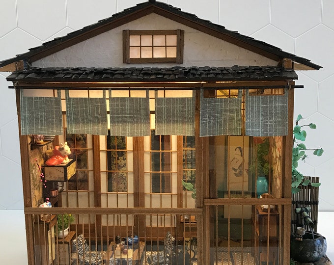 Simon J. Miniature Japanese Tea House Room Box Etsy