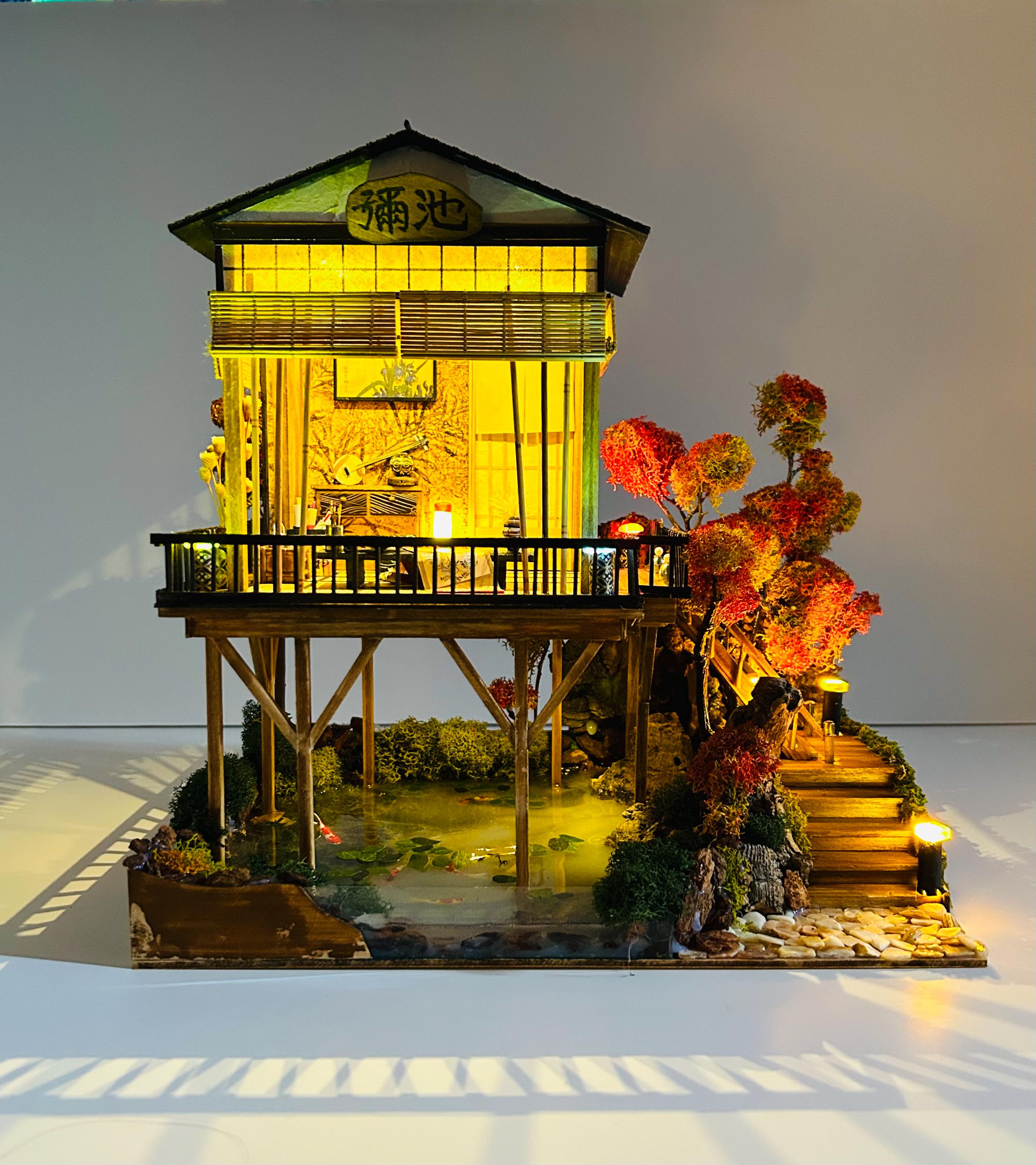Miniature Gazebo Lighted - Etsy