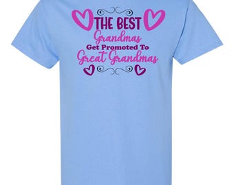 Promoted to Grandma T-Shirt, Mother's Day Gift