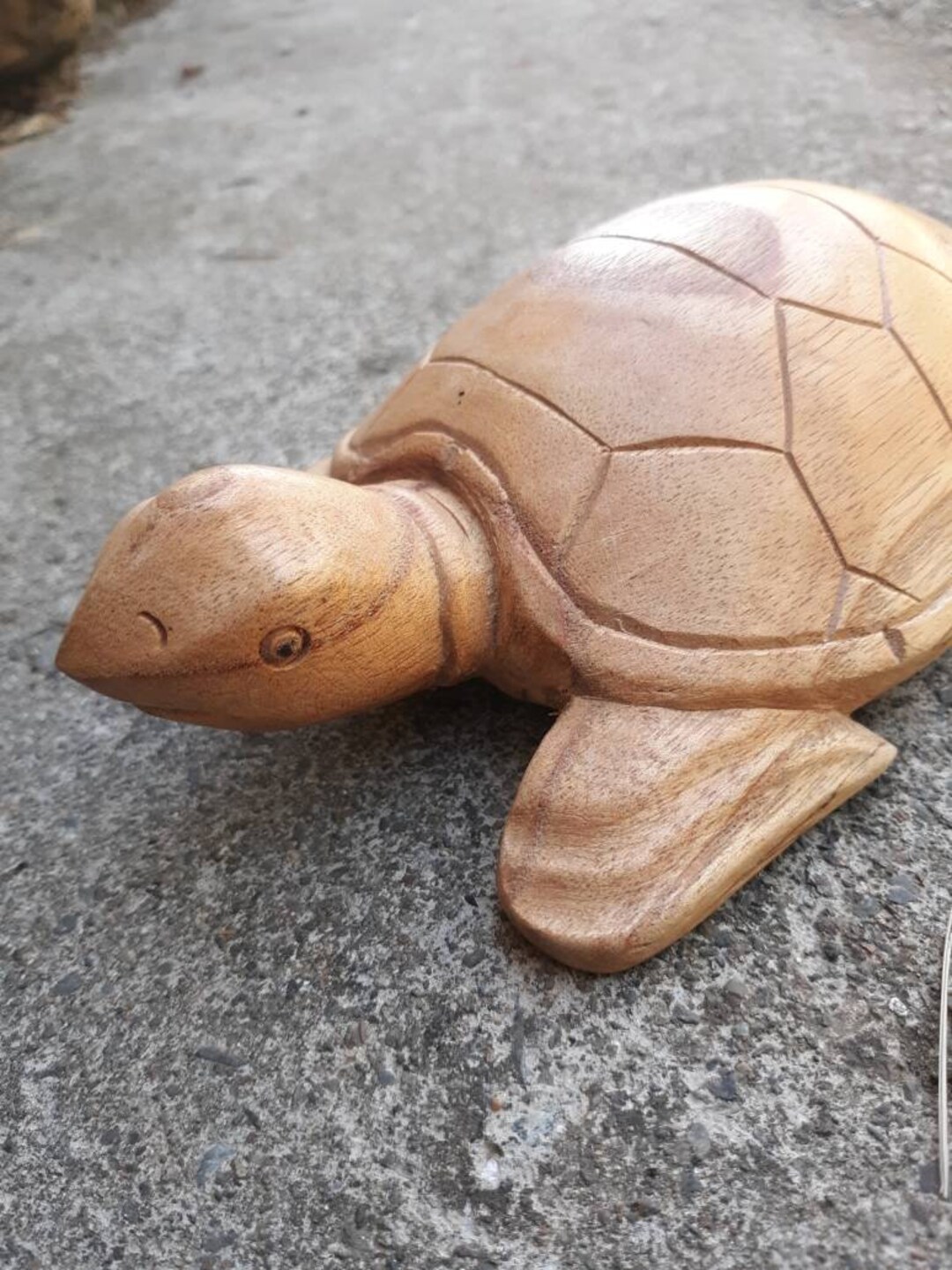Hand Carved Wooden Turtle Made From Balinese Wood Turtle Etsy