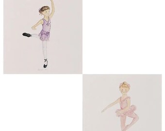 Ballerina Artwork, Dance Print, Ballerina Decor, Children's Decor, Children's Prints, Baby & Kids Art