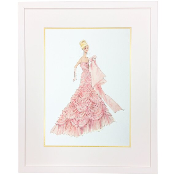vintage barbie prints