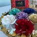 Paper Flower Rose Flat Base 6