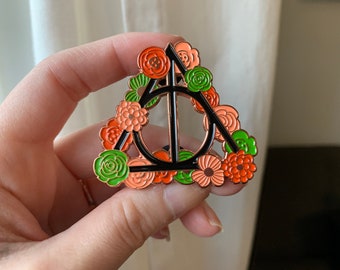 Fall Floral Soft Enamel Pin