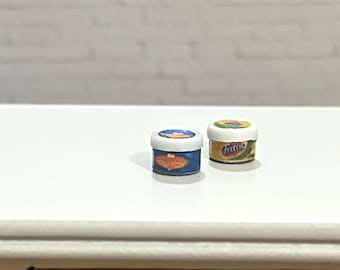 1:12 Dollhouse Miniature Chip Dip, FritoLays Chips Replica for Dollhouse Kitchen, Miniature Snack Food, Tiny Realistic Dollhouse Food