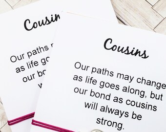 matching cousin bracelets