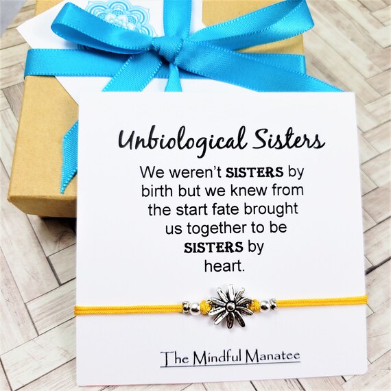 Unbiological 2024 sister bracelet