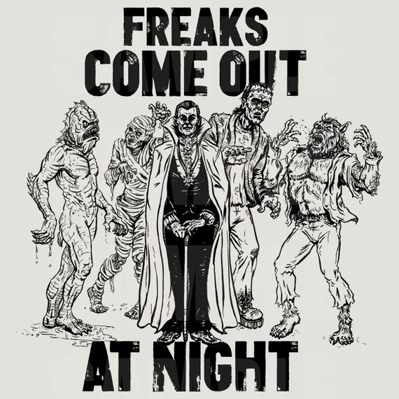 Monster Squad's Freaks come out at night