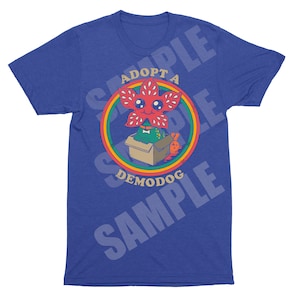 Stranger Things Adoptera en Demodog png dtf söt rolig